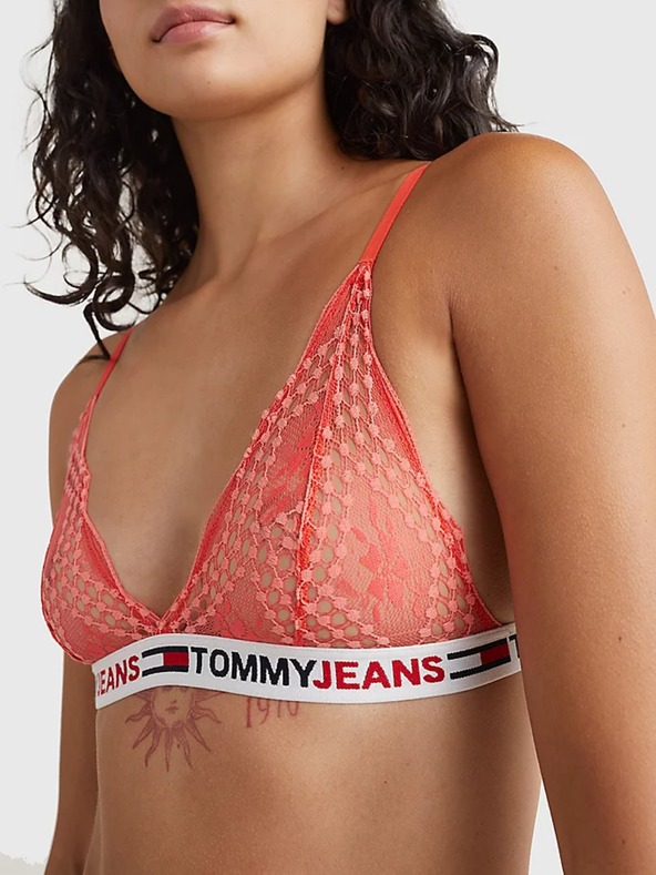 Tommy Jeans Sujetador Rojo