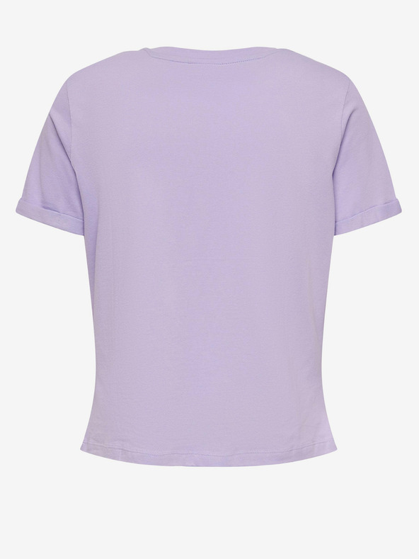 Jacqueline De Yong Camiseta Amy Violeta