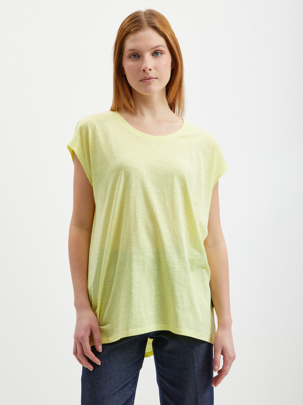 Noisy May Mathilde T-shirt Amarillo