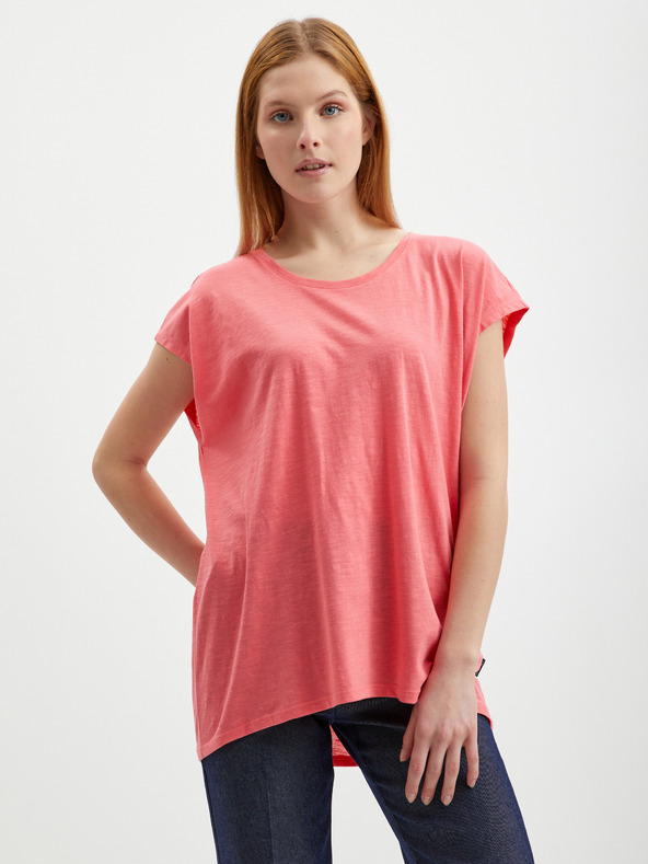 Noisy May Mathilde T-shirt Rojo