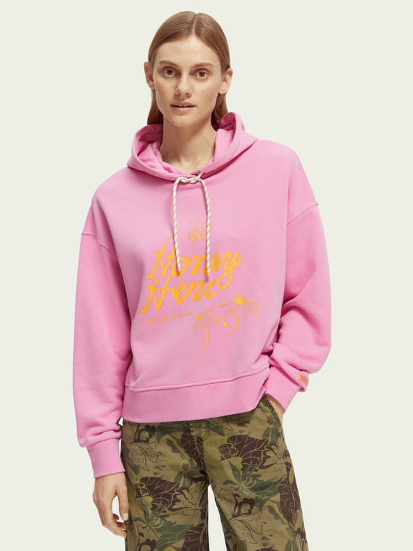 Scotch & Soda Sudadera Rosa