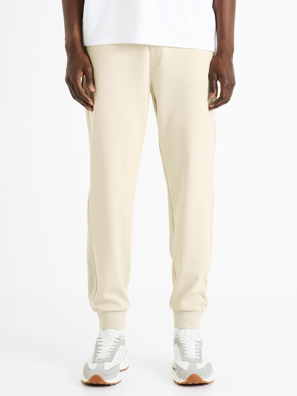 Celio Dopaqueta Sweatpants Blanco