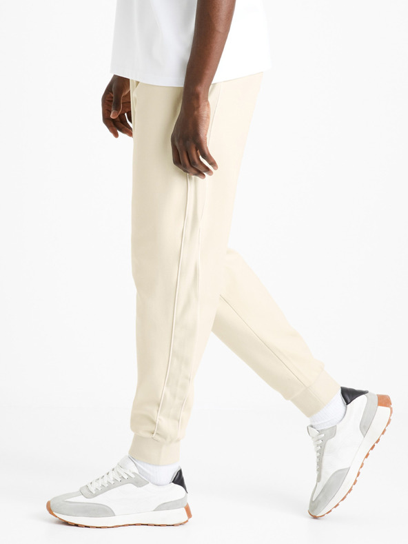 Celio Dopaqueta Sweatpants Blanco