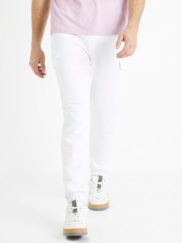 Celio Domonday Trousers Blanco