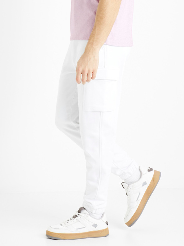 Celio Domonday Trousers Blanco