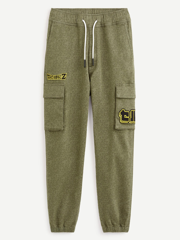 Celio Dragon Ball Z Trousers Verde