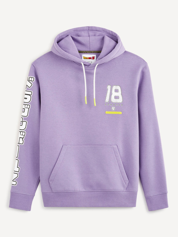 Celio Dragon Ball Z Sweatshirt Violeta