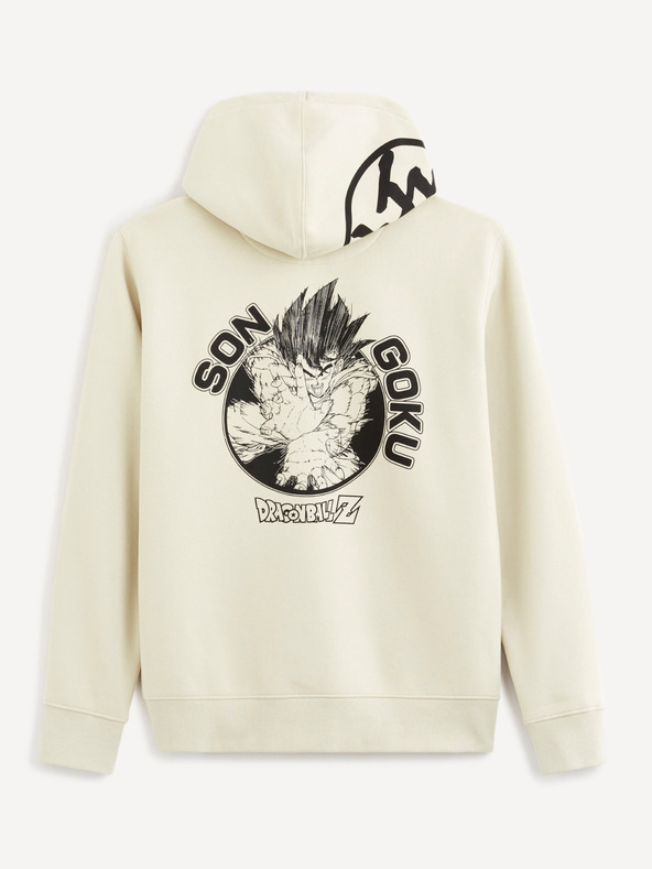 Celio Dragon Ball Z Sweatshirt Beis