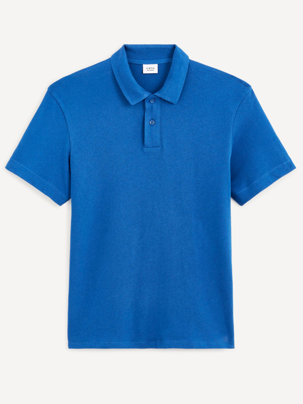 Celio Dechris Polo Shirt Azul