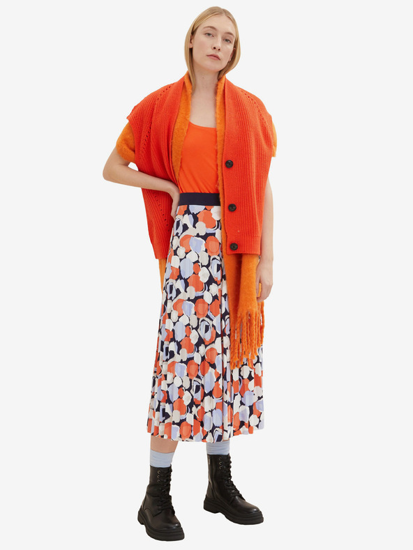 Tom Tailor Falda Naranja