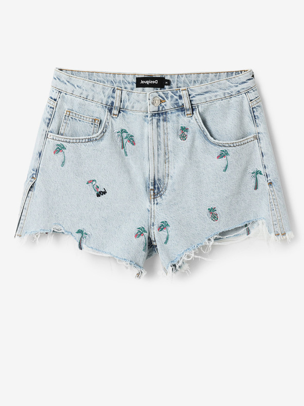 Desigual Milano Shorts Azul