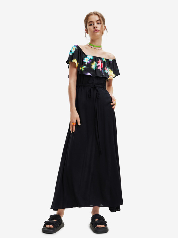 Desigual Susan Dresses Negro