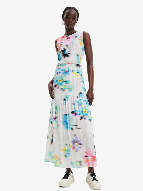 Desigual Avinyon Dresses Blanco