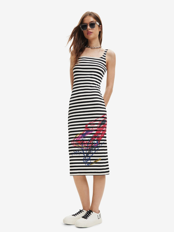 Desigual Carpark Dresses Negro