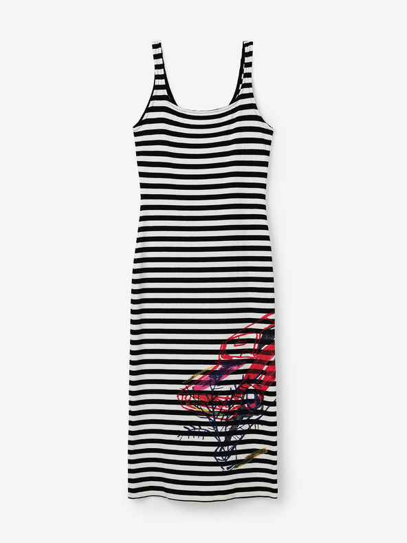 Desigual Carpark Dresses Negro