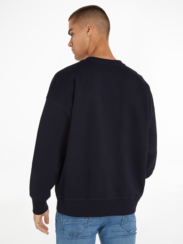 Tommy Hilfiger Arched Crew Sweatshirt Azul