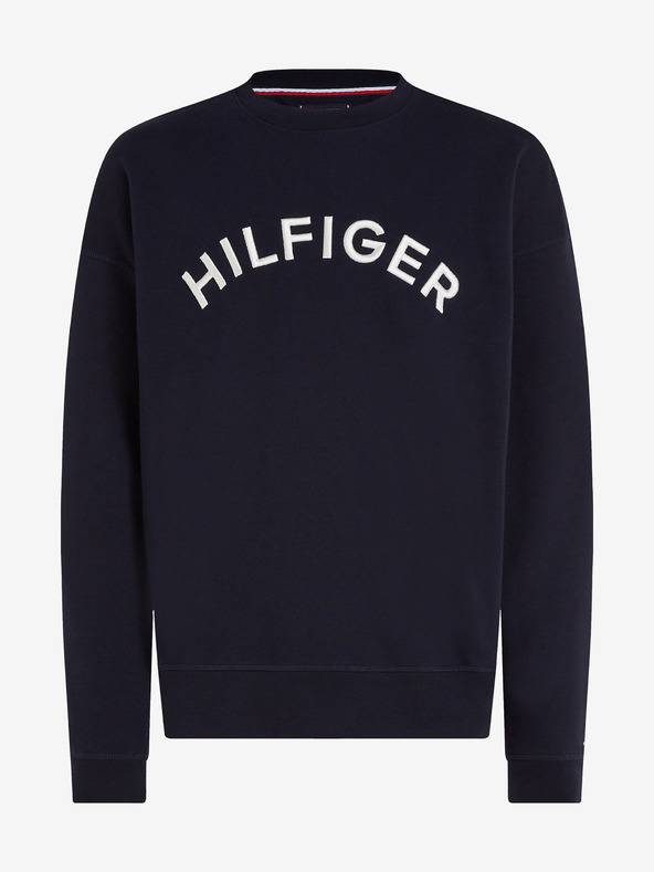 Tommy Hilfiger Arched Crew Sweatshirt Azul