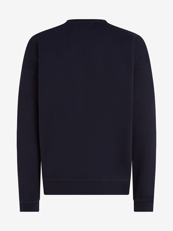 Tommy Hilfiger Arched Crew Sweatshirt Azul