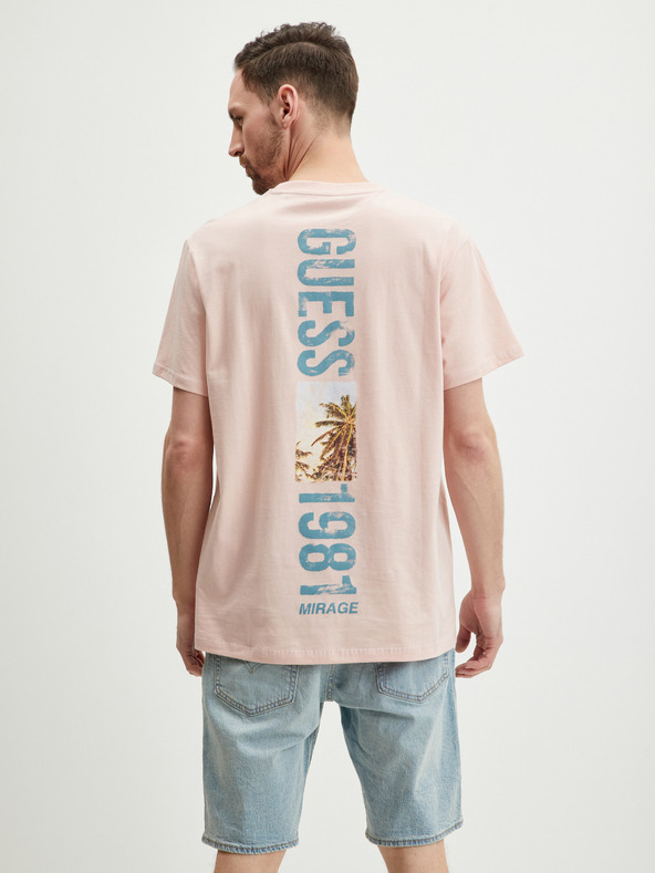 Guess Back Mirage T-shirt Rosa