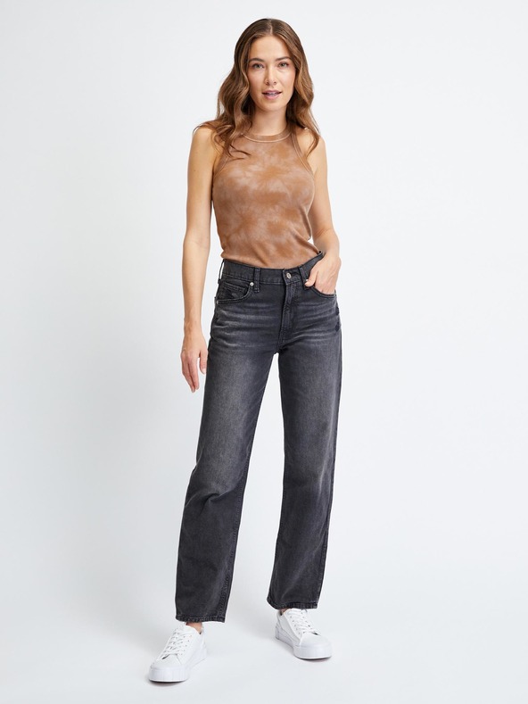 GAP loose mid rise Washwell Jeans Modrá