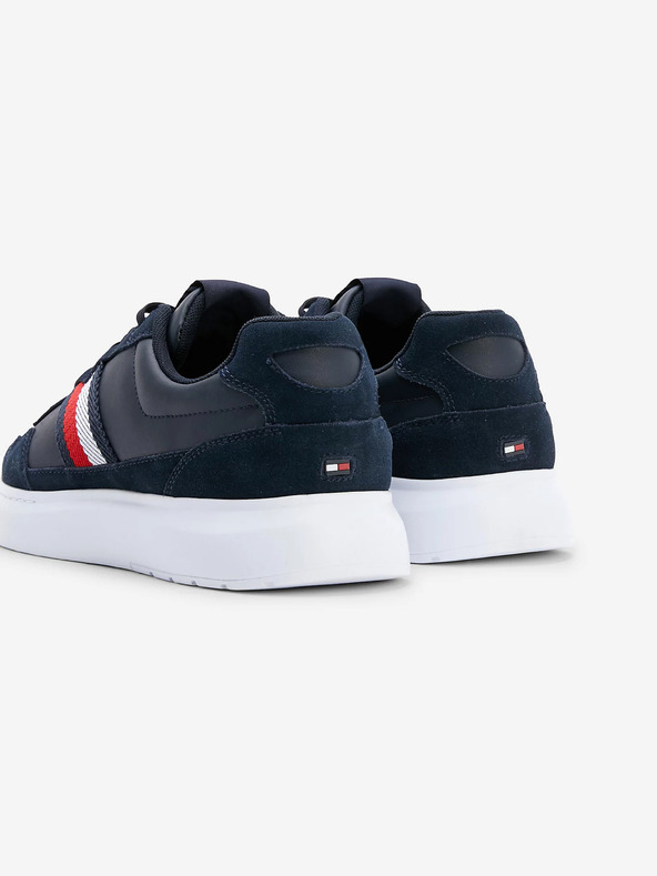 Tommy Hilfiger Lightweight Leather Sneakers Azul