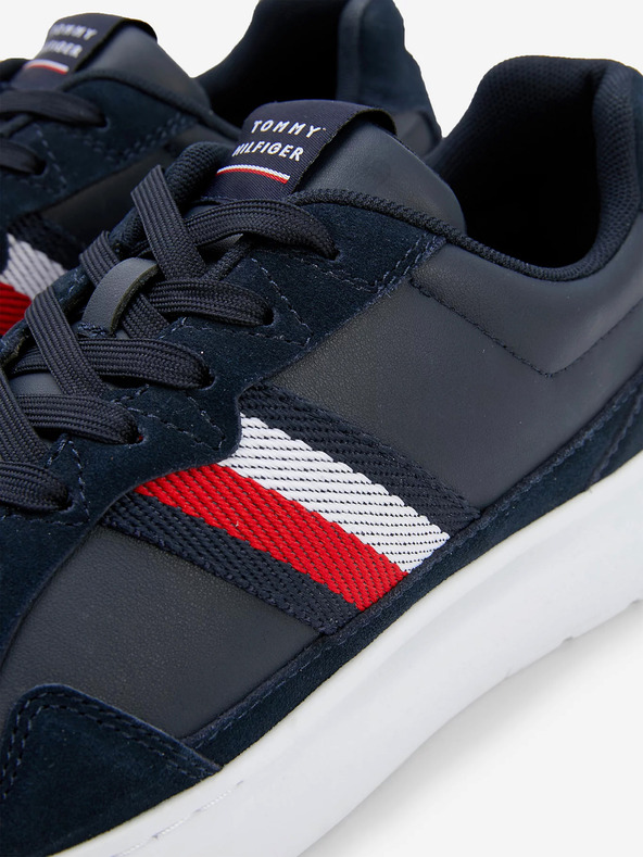 Tommy Hilfiger Lightweight Leather Sneakers Azul