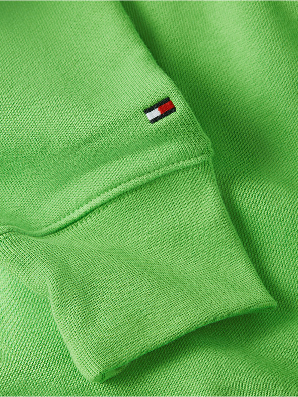 Tommy Hilfiger Curved Monogram Hoody Sweatshirt Verde