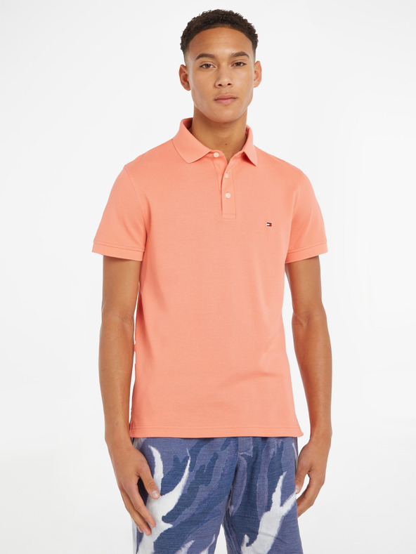 Tommy Hilfiger Camiseta Polo Naranja