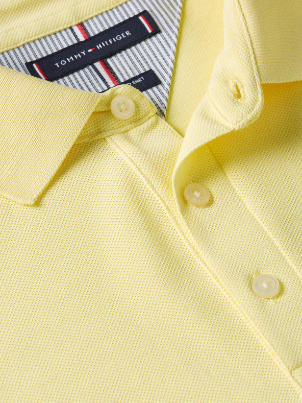 Tommy Hilfiger Camiseta Polo Amarillo