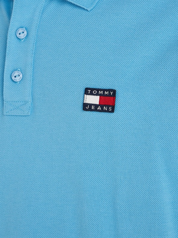 Tommy Jeans Badge Polo Shirt Azul