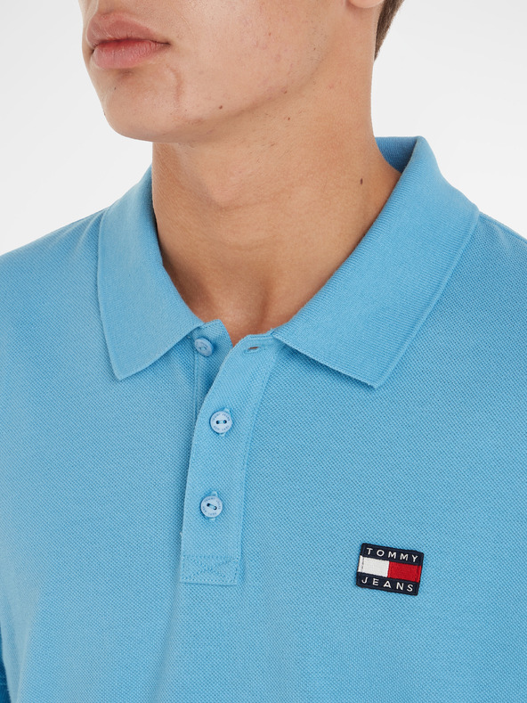 Tommy Jeans Badge Polo Shirt Azul