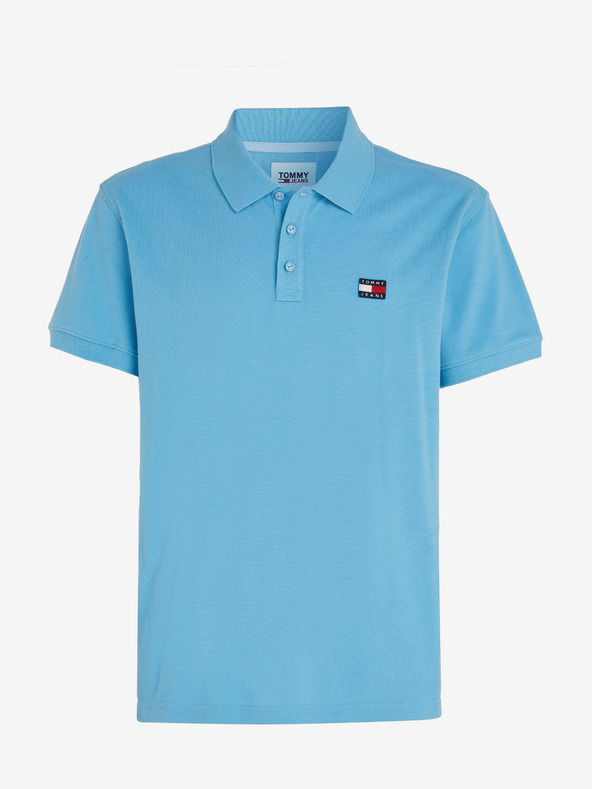 Tommy Jeans Badge Polo Shirt Azul