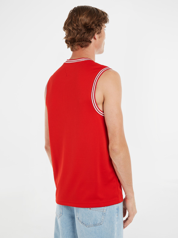 Tommy Jeans Modern Sport Top Rojo