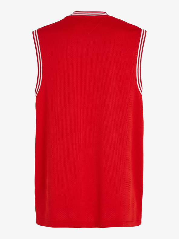 Tommy Jeans Modern Sport Top Rojo