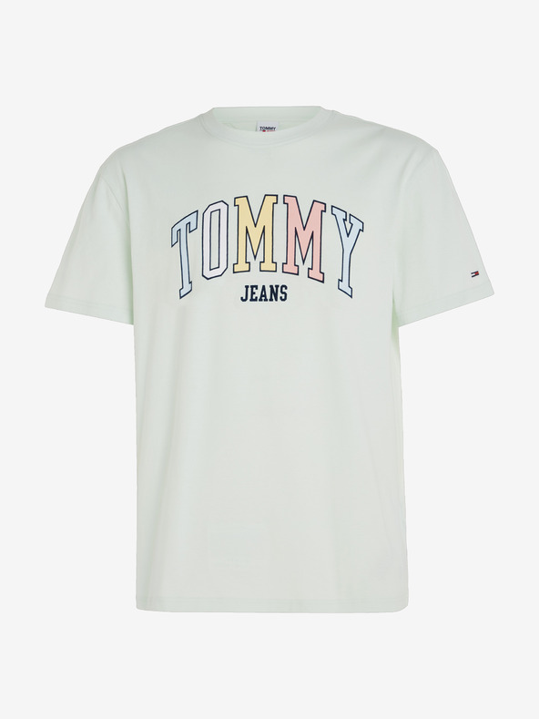 Tommy Jeans College Pop T-shirt Verde