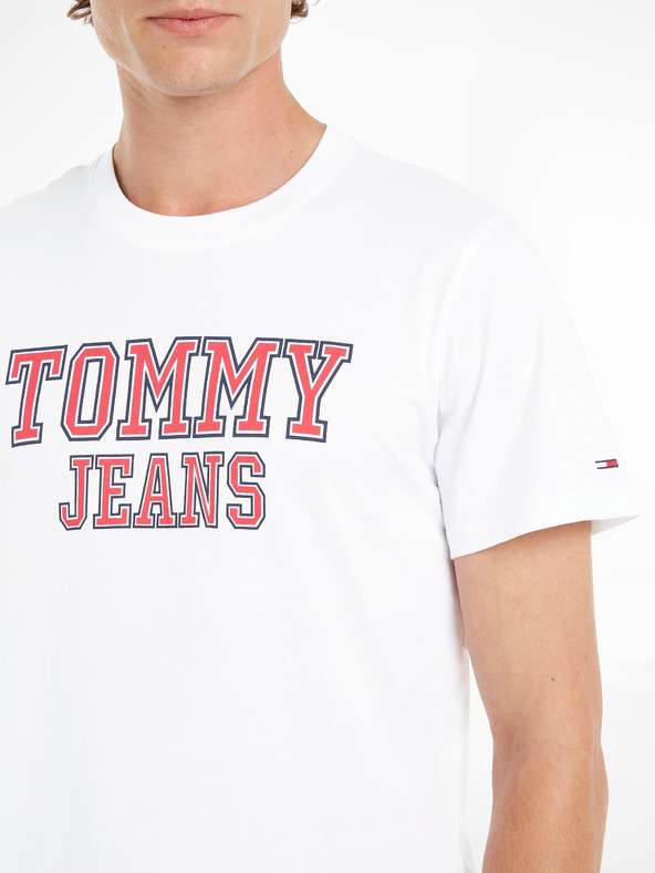 Tommy Jeans Essential T-shirt Blanco