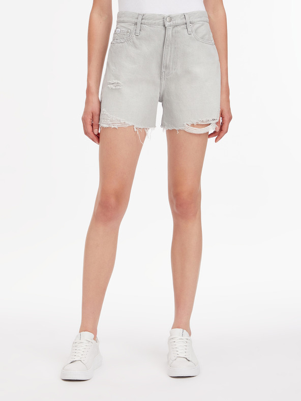 Calvin Klein Jeans Shorts Gris