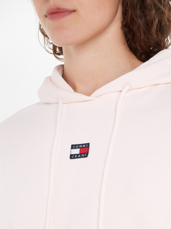 Tommy Jeans TJW XS Badge Sweatshirt Rosa