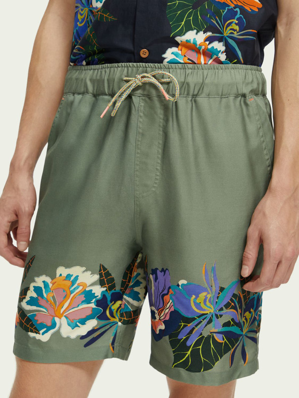 Scotch & Soda Pantalón Corto Verde