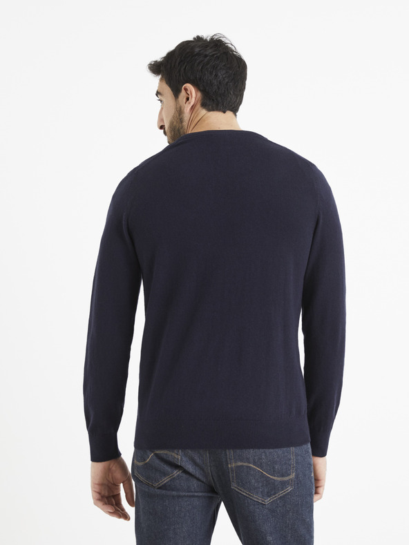 Celio Veviflex Sweater Azul