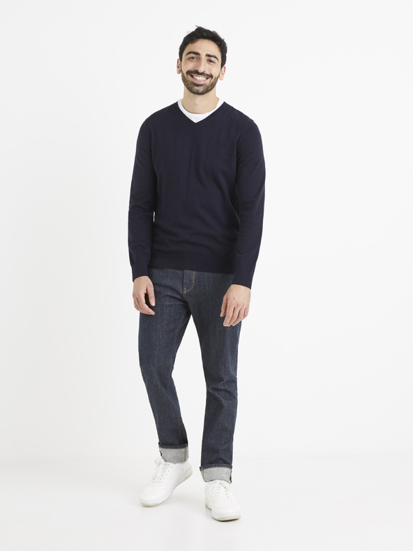 Celio Veviflex Sweater Azul