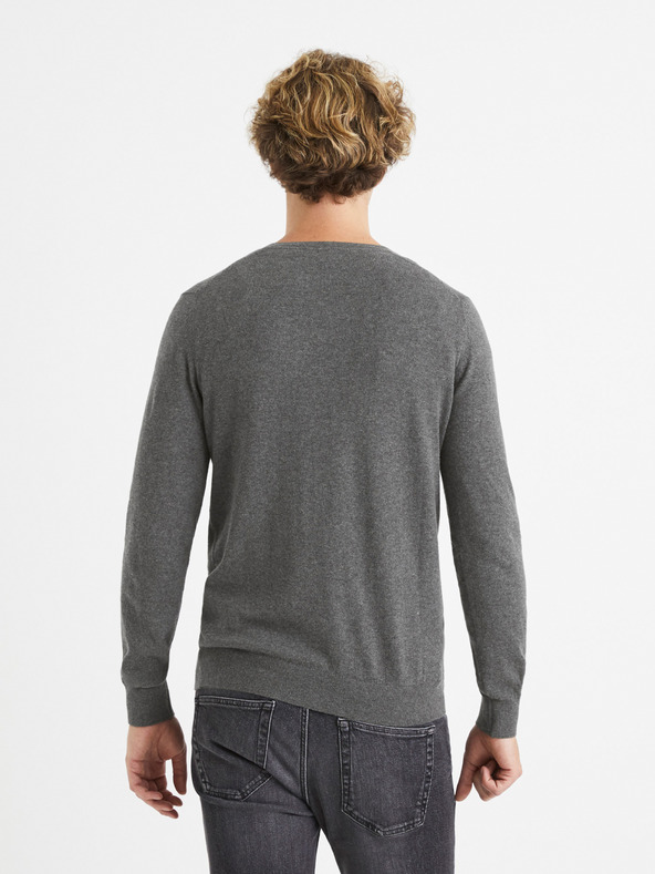 Celio Veviflex Sweater Gris