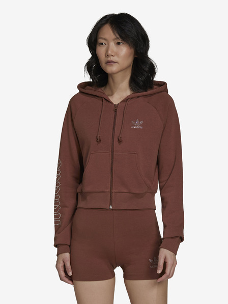 adidas Originals Cropped Track Top Mikina