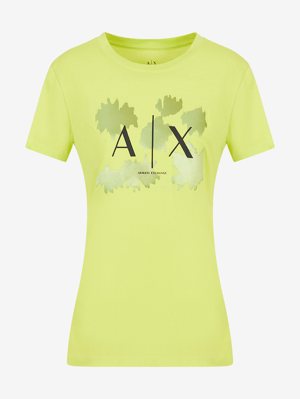 Armani Exchange Camiseta Verde