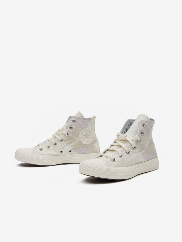 Converse Chuck Taylor All Star Floral Sneakers Blanco