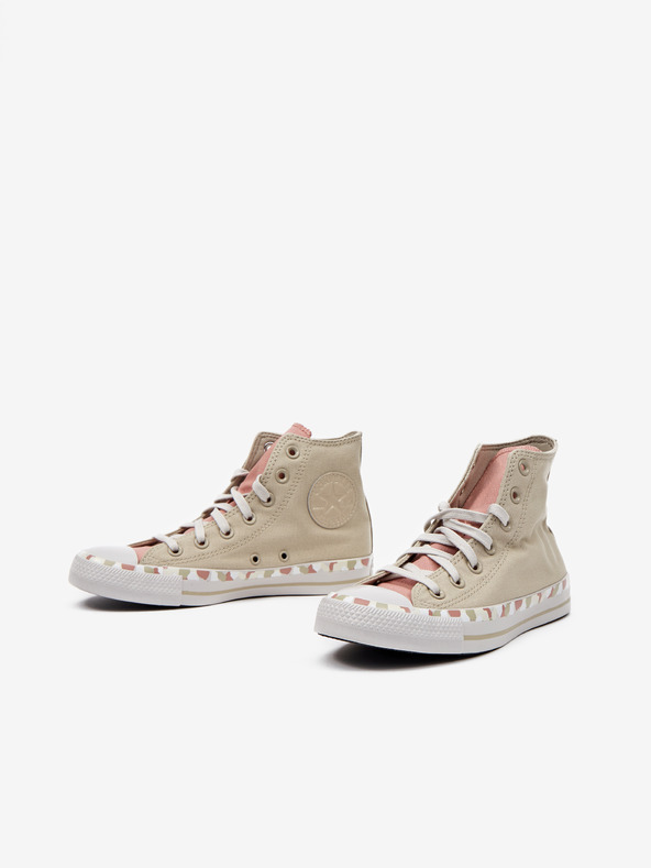 Converse Chuck Taylor All Star Marbled Sneakers Beis