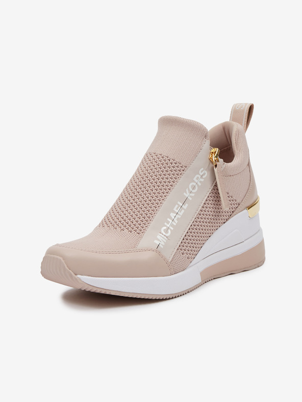 Michael Kors Willis Wedge Trainer Tenisky Růžová