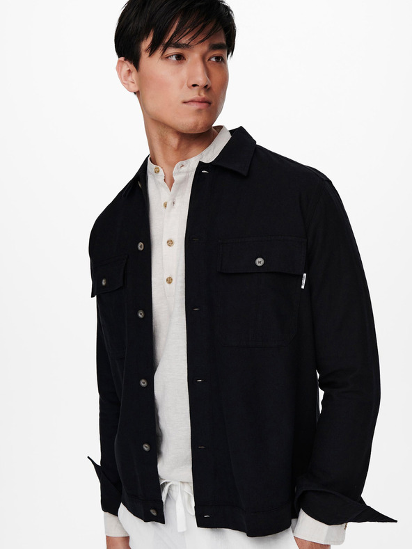 ONLY & SONS Chaqueta Negro