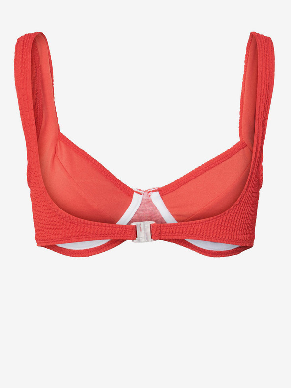 Pieces Bova Bikini Top Rojo