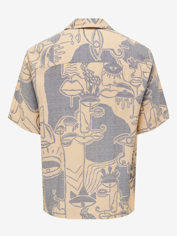 ONLY & SONS Den Shirt Beis